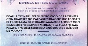 Defensa Tesis Doctoral de D. Salvador Gámez Casado