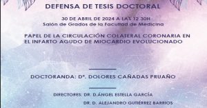 Defensa Tesis Doctoral de Dª Dolores Cañadas Pruaño