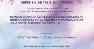 Defensa Tesis Doctoral de Dª Patricia Pérez Guerrero
