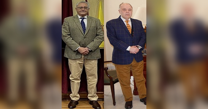 El Consejo de Gobierno de la Universidad de Cádiz nombra a los profesores D. Alipio Mangas Rojas y D. Francisco Gómez Rodríguez Profesores Eméritos en el área de Medicina